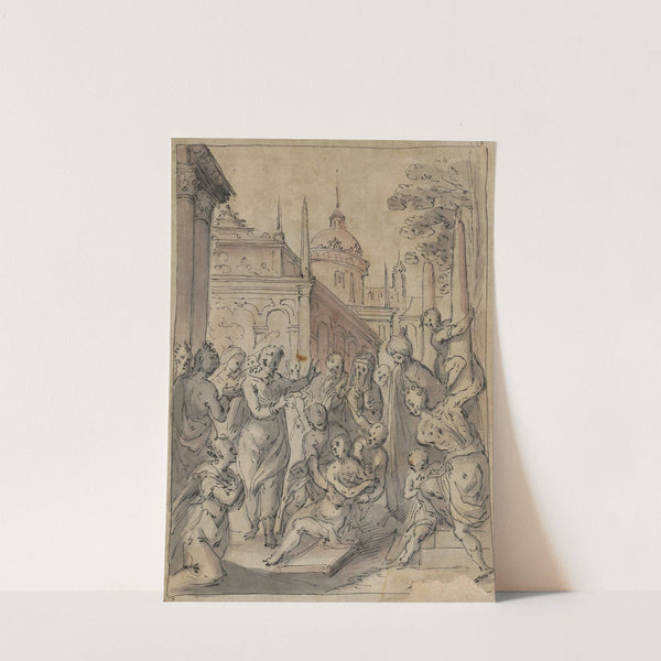 Auferweckung des Lazarus by Anonymous