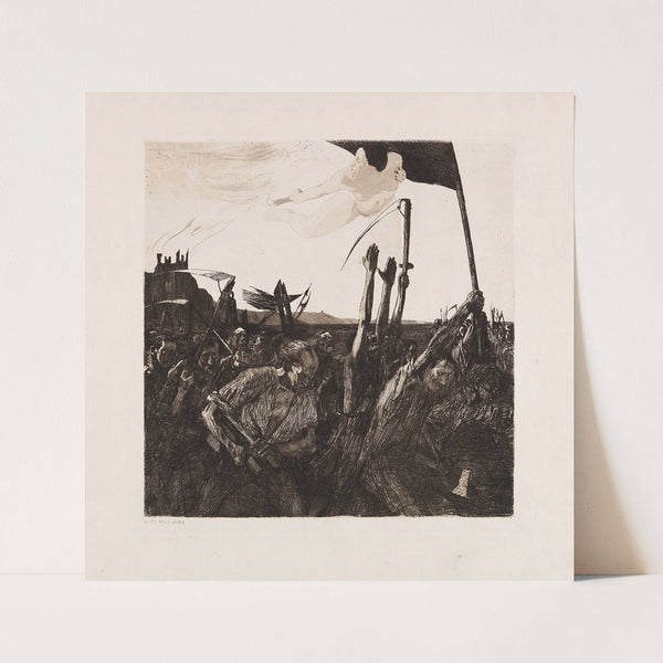 Aufruhr (1899) by Käthe Kollwitz