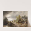 Aufziehendes Gewitter by Albert Rieger