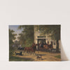 August Belmont and Isabel Perry (1854) by Wouterus Verschuur
