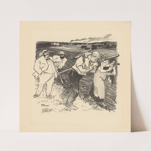 Aujourd’hui! (1894) by Théophile Alexandre Steinlen