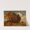 Aulandschaft mit Kühen (1872) by Eugen Jettel