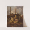 Aurangzeb&#039;s Mosque by Thomas Daniell