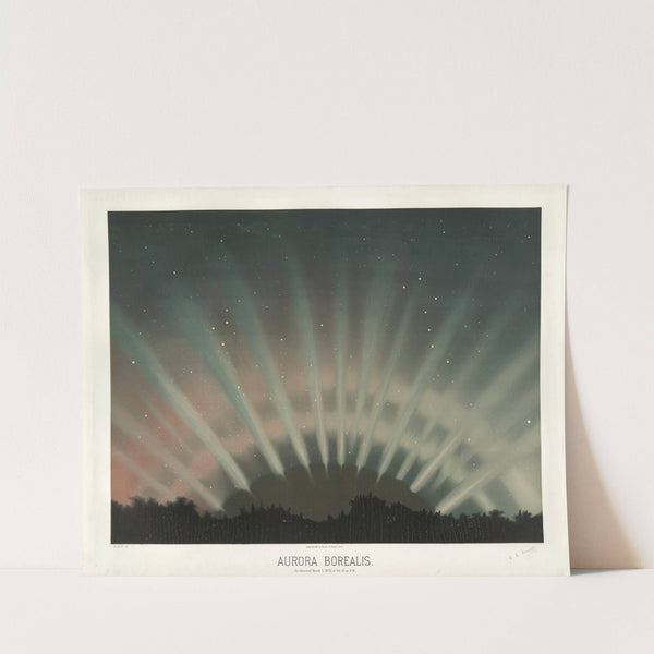 Aurora Borealis by Étienne Léopold Trouvelot