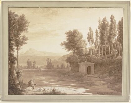Aus dem Kapuzinerkloster von Albano