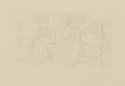 ‘Aus dem Leben eines WÃ¼stlings’; VIII. Stelldichein auf dem Kirchhof