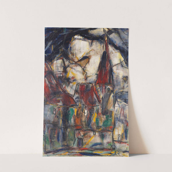 Aus Dinkelsbühl (1923) by Christian Rohlfs