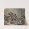 Ausgelassene Bauern im Wirtshaus (after 1670) by Adriaen van Ostade