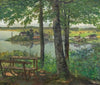 Aussicht auf Kloster Seeon (1892)