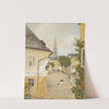 Aussicht aus meinem Fenster in Bad Hall by Rudolf Ribarz