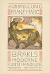 Ausstellung Franz Marc. Brakls Moderne Kunsthandlung München (ca. 1909 - 1910)