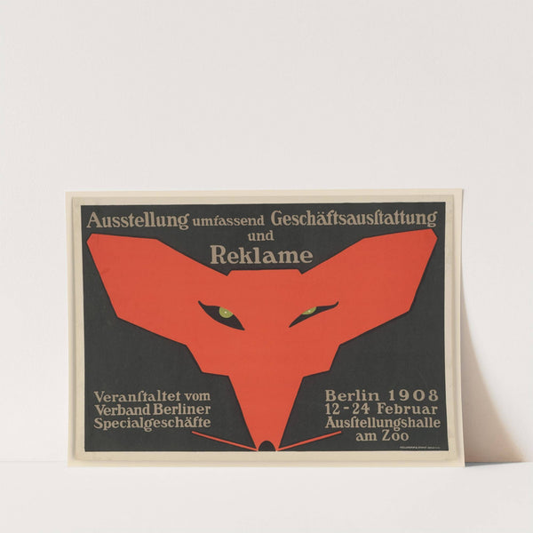 Ausstellung umfassend Geschäftsausstattung und Reklame (1908) by Julius Klinger