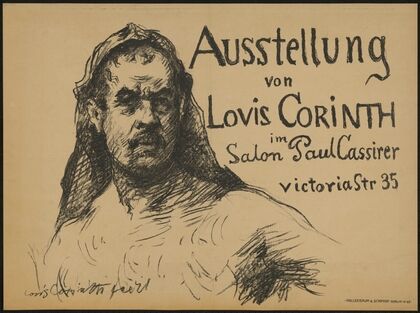 Ausstellung von Lovis Corinth im Salon Paul Cassirer (1908)
