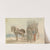Austrian Peasants with a Horse and Cart, with a View of Vienna in the Distance by Johann Adam Klein