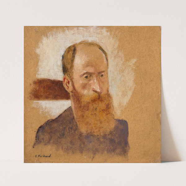 Autoportrait à Villeneuve-sur-Yonne (1897-99) by Édouard Vuillard