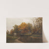 Autumn by the Water by Ludvík Barták