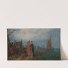 Autumn (Conversation) (1625) by Adriaen Pietersz. Van De Venne