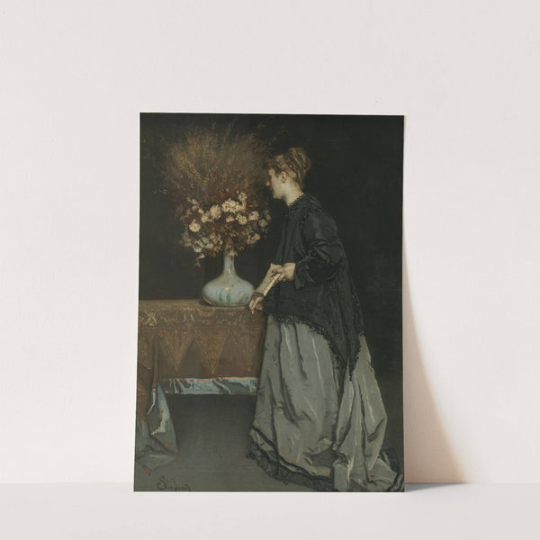 Autumn Flowers (1867) by Alfred Stevens