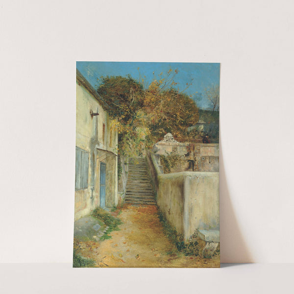 Autumn in Crimea (1891) by Konstantin Yakovlevich Kryzhitsky