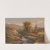 Autumn in the Catskill Mountains (1872) by Edmund Foerster &amp; Co.