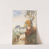 Autumn landscape by August Jernberg