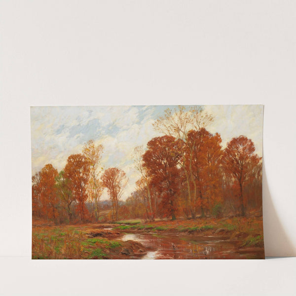 Autumn Landscape by William Merritt Post