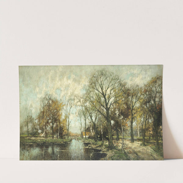 Autumn landscape by Arnold Marc Gorter