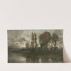 Autumn Landscape near Pavia by Karl Heffner