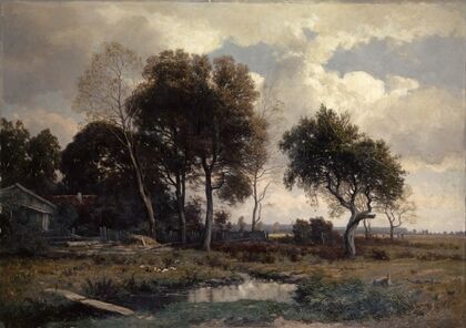 Autumn Landscape near Schleissheim