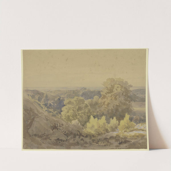 Autumn landscape near the Taunus by Peter Burnitz