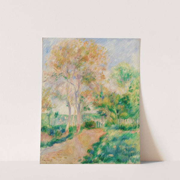 Autumn Landscape (Paysage d&#039;automne) by Pierre-Auguste Renoir
