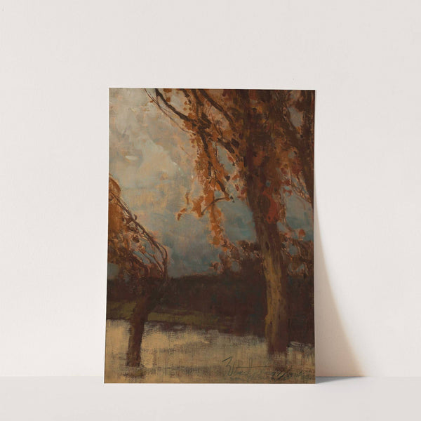 Autumn trees (1920) by Władysław Wankie