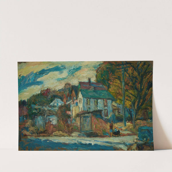 Autumn. White Plains by Abraham Manievich