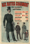 Aux Buttes Chaumont. Complet cérémonie, 35 & 45f – complet drap nouveauté 21f (1886)