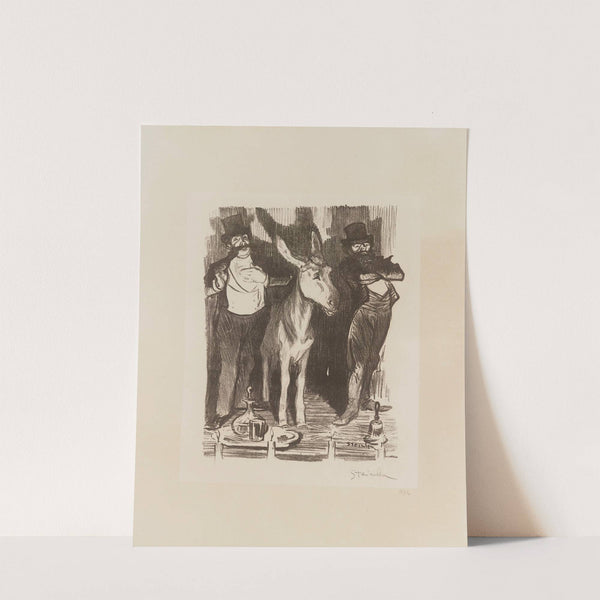 Aux électeurs (1898) by Théophile Alexandre Steinlen