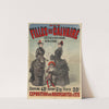 Aux filles du calvaire. Costume 49 f, enfant 6 f 90, visite 39 f. Exposition des nouveautés d’été (1884) by Jules Chéret