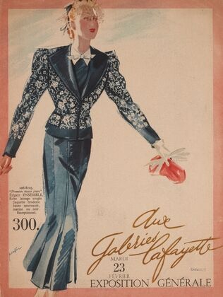 Aux Galeries Lafayette (1937)
