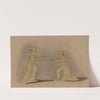 Aux petites Carmélites ; deux personnages avec un enfant