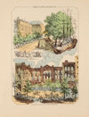 Avant et après l’incendie 1871 La Caisse des dépôts et conisgnations. 11 (1871)