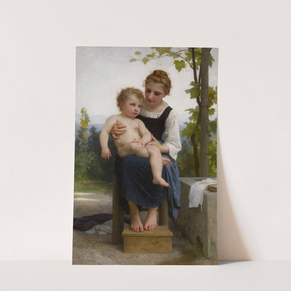 Avant le bain (1891) by William Bouguereau
