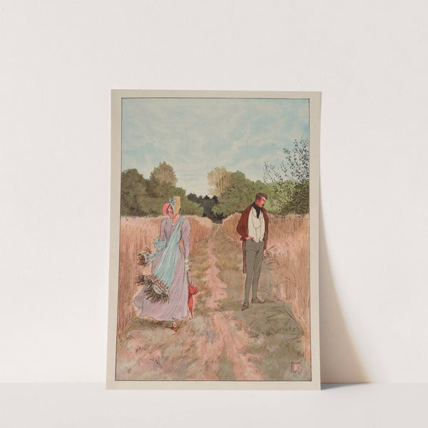 Avant l’orage by Hermann Vogel