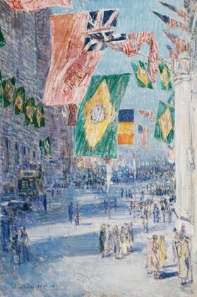Avenue of the Allies; Brazil, Belgium