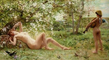 Awakening Spring (ca 1884)