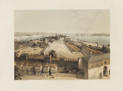 Aya Sofia, Constantinople; as recently restored by order of H. M. the sultan Abdul-Medjid Pl.22