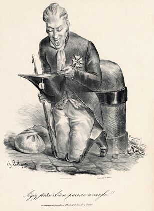 Ayez pitié d’un pauvre aveugle (1830)