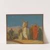 Baalam Prophétise Qu&#039;un Astre S&#039;élèvera Du Milieu D&#039;israël by Jean-Hippolyte Flandrin