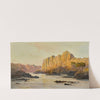 Bab el Kalabshe on the Nile (1871) by Edward Lear