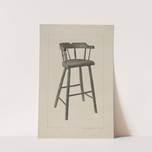 Baby High Chair (1938) by John Swientochowski