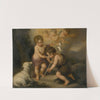 Baby Jesus with Saint John the Baptist by Felicián Moczik