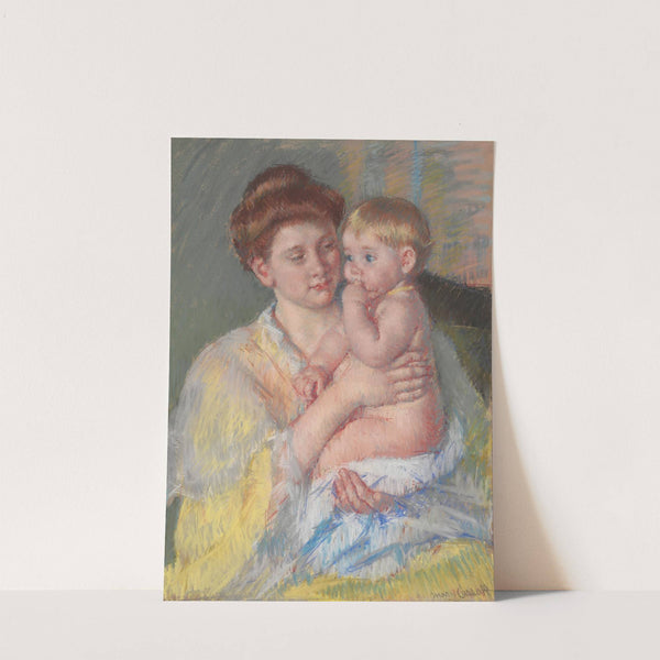 Baby John with Forefinger in His Mouth (1910) by Mary Cassatt